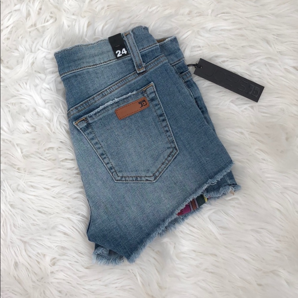 NWT Joe’s Jeans Frayed Hem Denim Shorts